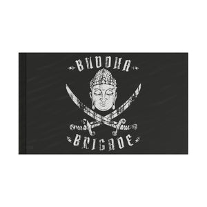 Buddha Brigade Jolly Roger Flag