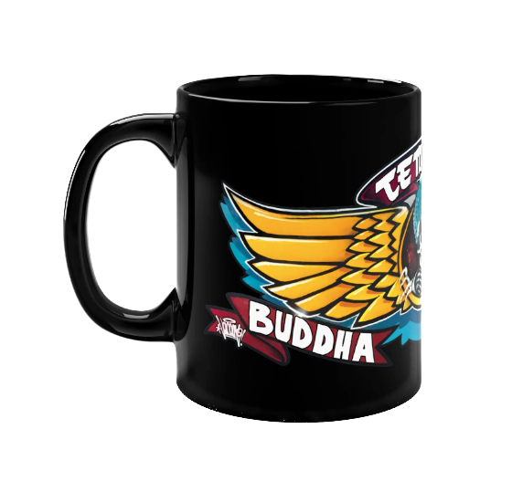 11oz Black Buddha Brigade Coffee Mug